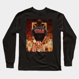 JORDAN in USA Basketball Long Sleeve T-Shirt